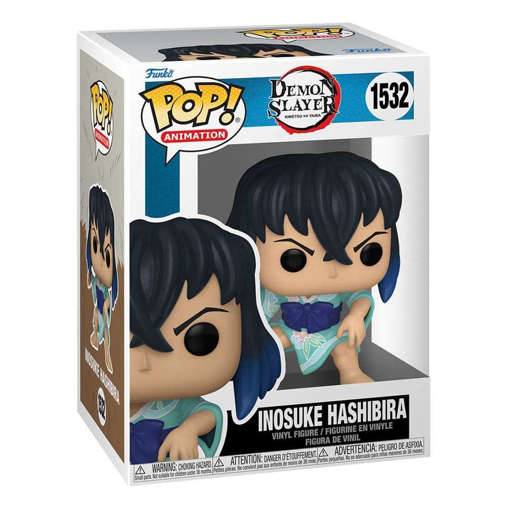 Demon Slayer: Kimetsu no Yaiba POP! Animation Figur Inosuke(Kimono) 9 cm - Smalltinytoystore