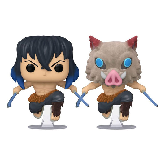 Demon Slayer: Kimetsu no Yaiba POP! Animation Figur InosukeW/Chase(FL) 9 cm Sortiment (6) - Smalltinytoystore
