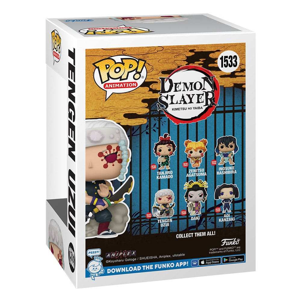 Demon Slayer: Kimetsu no Yaiba POP! Animation Figur Tengen w/CH(MT) 9 cm Sortiment (6) - Smalltinytoystore