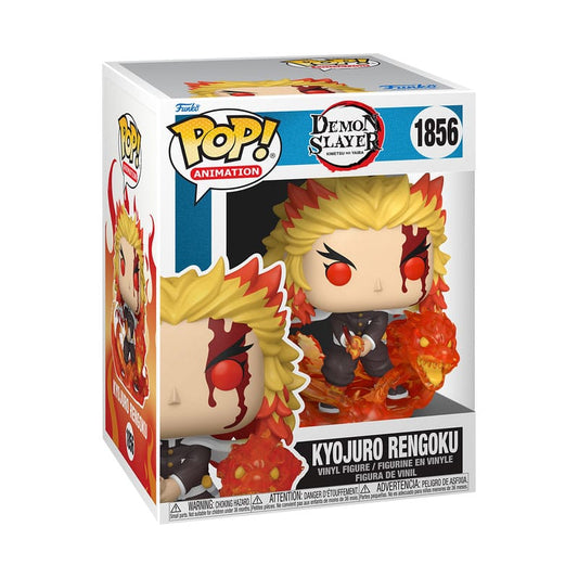 Demon Slayer: Kimetsu no Yaiba POP! Animation Vinyl Figur Kyojuro Rengoku 9th form Exclusive 9 cm - Smalltinytoystore