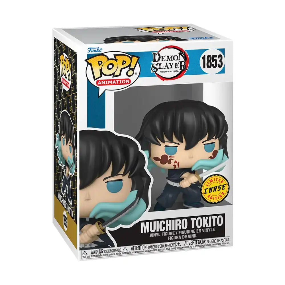 Demon Slayer: Kimetsu no Yaiba POP! Animation Vinyl Figur Muichiro (Attack) w/CH 9 cm Sortiment (6) - Smalltinytoystore