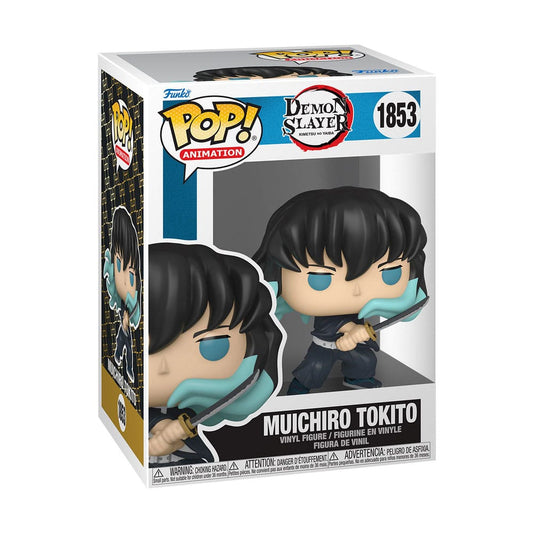 Demon Slayer: Kimetsu no Yaiba POP! Animation Vinyl Figur Muichiro (Attack) w/CH 9 cm Sortiment (6) - Smalltinytoystore