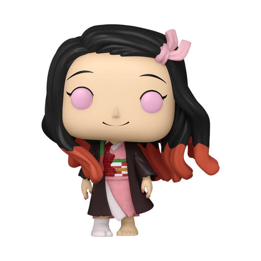 Demon Slayer: Kimetsu no Yaiba POP! Animation Vinyl Figur Nezuko (Human) 9 cm - Smalltinytoystore