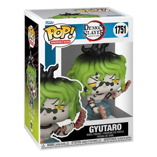 Demon Slayer: Kimetsu no Yaiba POP! Animation Vinyl Figuren Gyutaro 9 cm - Smalltinytoystore