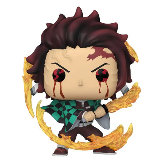 Demon Slayer: Kimetsu no Yaiba POP! Animation Vinyl Figuren Tanjiro(Sun Breathing) 9 cm - Smalltinytoystore