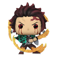 Demon Slayer: Kimetsu no Yaiba POP! Animation Vinyl Figuren Tanjiro(Sun Breathing) 9 cm - Smalltinytoystore