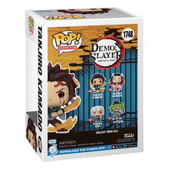 Demon Slayer: Kimetsu no Yaiba POP! Animation Vinyl Figuren Tanjiro(Sun Breathing) 9 cm - Smalltinytoystore
