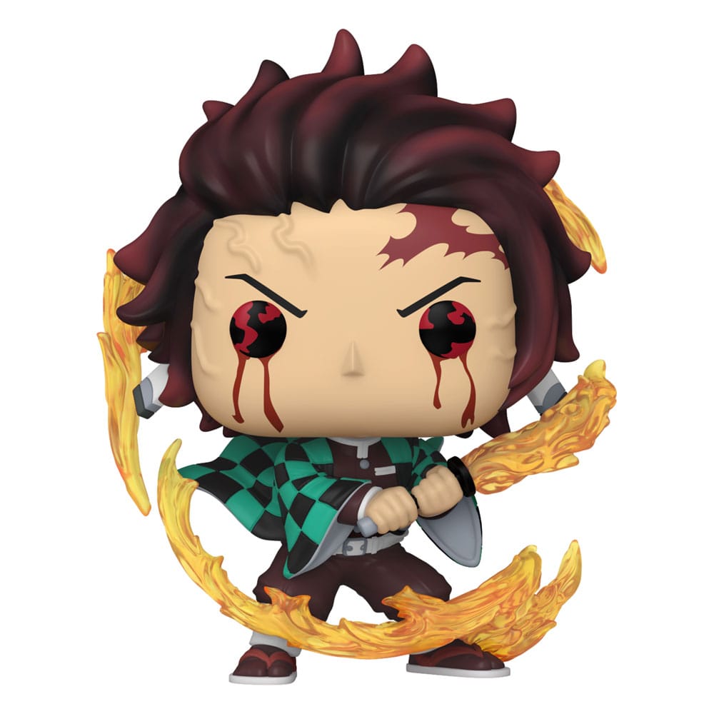 Demon Slayer: Kimetsu no Yaiba POP! Animation Vinyl Figuren Tanjiro(Sun Breathing) 9 cm - Smalltinytoystore