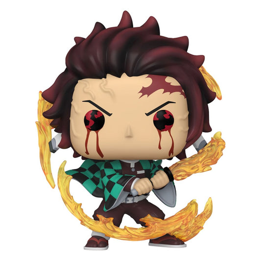 Demon Slayer: Kimetsu no Yaiba POP! Animation Vinyl Figuren Tanjiro(Sun Breathing) 9 cm - Smalltinytoystore