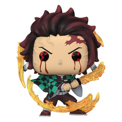 Demon Slayer: Kimetsu no Yaiba POP! Animation Vinyl Figuren Tanjiro(Sun Breathing) 9 cm - Smalltinytoystore