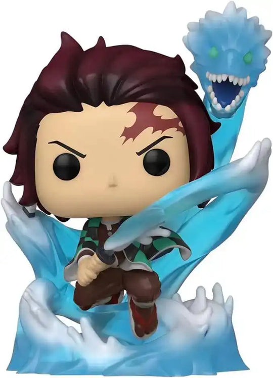 Demon Slayer: Kimetsu no Yaiba POP! Animation Vinyl Figuren Tanjro W/ Dragon(GW/TRL) 9 cm - Smalltinytoystore