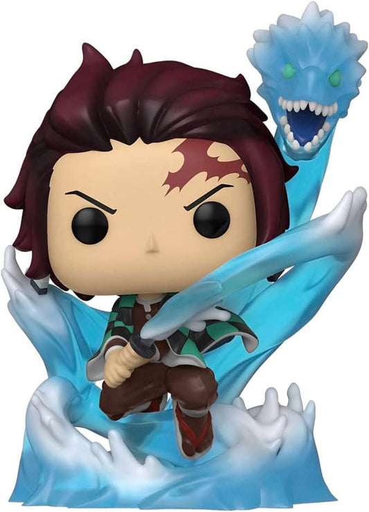 Demon Slayer: Kimetsu no Yaiba POP! Animation Vinyl Figuren Tanjro W/ Dragon(GW/TRL) 9 cm - Smalltinytoystore