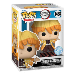 Demon Slayer: Kimetsu no Yaiba POP! Animation Vinyl Zenitsu Agatsuma Special Edition 9 cm - Smalltinytoystore