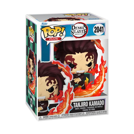 Demon Slayer: Kimetsu no Yaiba POP! Plus Vinyl Figur Tanjiro(Dancing Flash) 9 cm - Smalltinytoystore