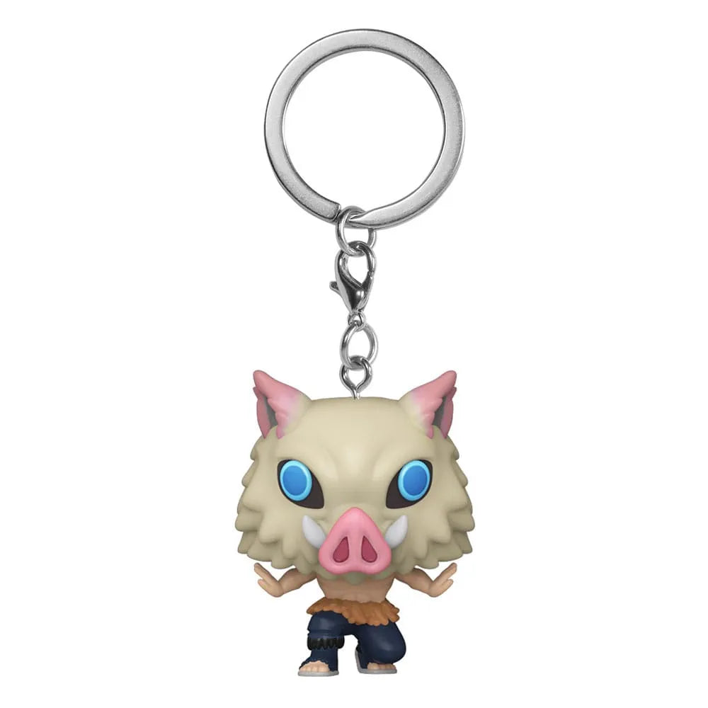 Demon Slayer: Kimetsu no Yaiba POP! Vinyl Schlüsselanhänger 4 cm 7th Form Inosuke Display (12) - Smalltinytoystore