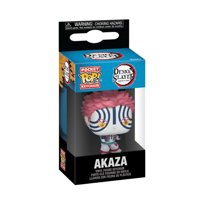 Demon Slayer: Kimetsu no Yaiba POP! Vinyl Schlüsselanhänger 4 cm Akaza Display (12) - Smalltinytoystore