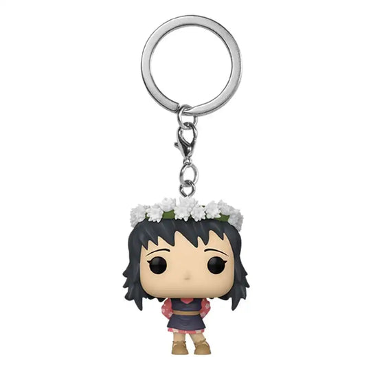 Demon Slayer: Kimetsu no Yaiba POP! Vinyl Schlüsselanhänger 4 cm Makomo (Flower Headdress) Display (12) - Smalltinytoystore