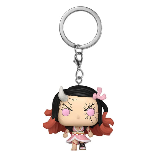 Demon Slayer: Kimetsu no Yaiba POP! Vinyl Schlüsselanhänger 4 cm Nezuko(Demon Form) Display (12) - Smalltinytoystore