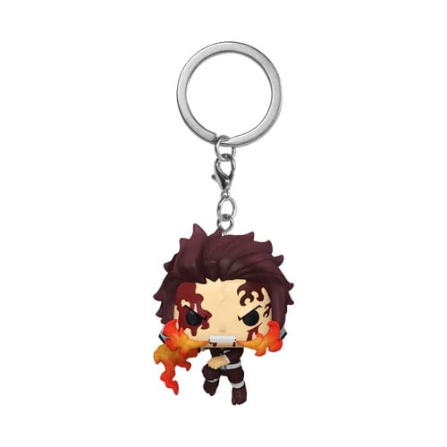 Demon Slayer: Kimetsu no Yaiba POP! Vinyl Schlüsselanhänger 4 cm Tanjiro(Dancing Flash) Display (12) - Smalltinytoystore