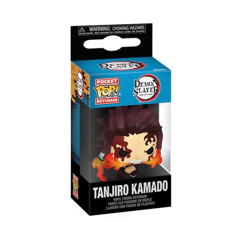 Demon Slayer: Kimetsu no Yaiba POP! Vinyl Schlüsselanhänger 4 cm Tanjiro(Dancing Flash) Display (12) - Smalltinytoystore