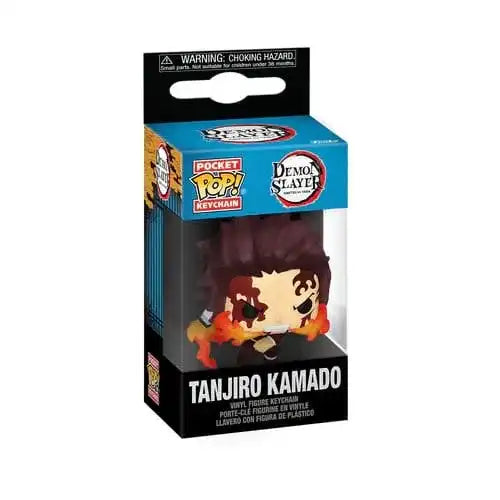 Demon Slayer: Kimetsu no Yaiba POP! Vinyl Schlüsselanhänger 4 cm Tanjiro(Dancing Flash) Display (12) - Smalltinytoystore