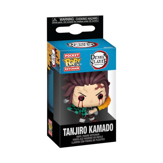 Demon Slayer: Kimetsu no Yaiba POP! Vinyl Schlüsselanhänger 4 cm Tanjiro (Sun Breathing) (12) - Smalltinytoystore