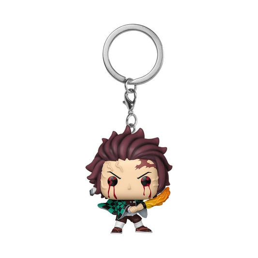 Demon Slayer: Kimetsu no Yaiba POP! Vinyl Schlüsselanhänger 4 cm Tanjiro (Sun Breathing) (12) - Smalltinytoystore