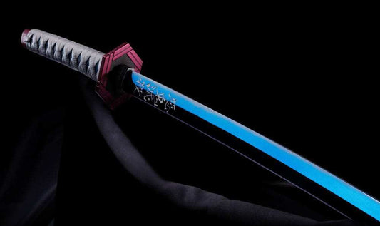 Demon Slayer: Kimetsu no Yaiba Proplica Replik 1/1 Nichirin Schwert (Giyu Tomioka) 95 cm - Smalltinytoystore