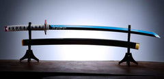 Demon Slayer: Kimetsu no Yaiba Proplica Replik 1/1 Nichirin Schwert (Giyu Tomioka) 95 cm - Smalltinytoystore