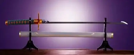 Demon Slayer: Kimetsu no Yaiba Proplica Replik 1/1 Nichirin Schwert (Shinobo Kocho) 88 cm - Smalltinytoystore