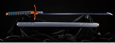 Demon Slayer: Kimetsu no Yaiba Proplica Replik 1/1 Nichirin Schwert (Shinobo Kocho) 88 cm - Smalltinytoystore