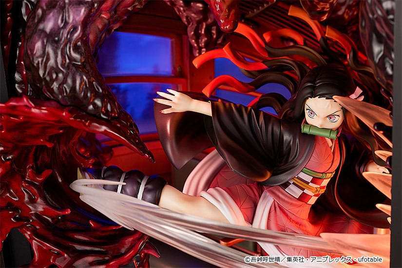 Demon Slayer: Kimetsu no Yaiba PVC Statue Nezuko Kamado: Mugen Train 36 cm - Smalltinytoystore