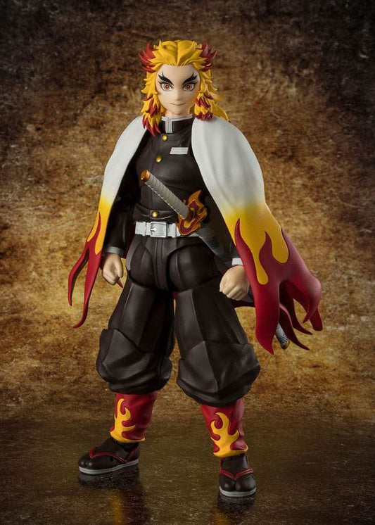 Demon Slayer: Kimetsu no Yaiba S.H.Figuarts Actionfigur Kyojuro Rengoku 15 cm - Smalltinytoystore