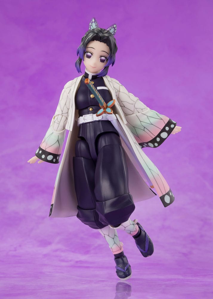 Demon Slayer: Kimetsu no Yaiba S.H.Figuarts Actionfigur Shinobu Kocho 13 cm - Smalltinytoystore
