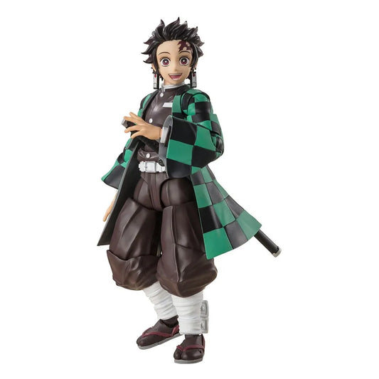 Demon Slayer: Kimetsu no Yaiba S.H. Figuarts Actionfigur Tanjiro Kamado 14 cm - Smalltinytoystore