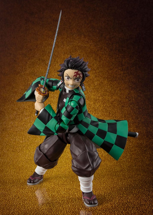 Demon Slayer: Kimetsu no Yaiba S.H.Figuarts Actionfigur Tanjiro Kamado The Final Battle in the Infinity Castle 14 cm - Smalltinytoystore