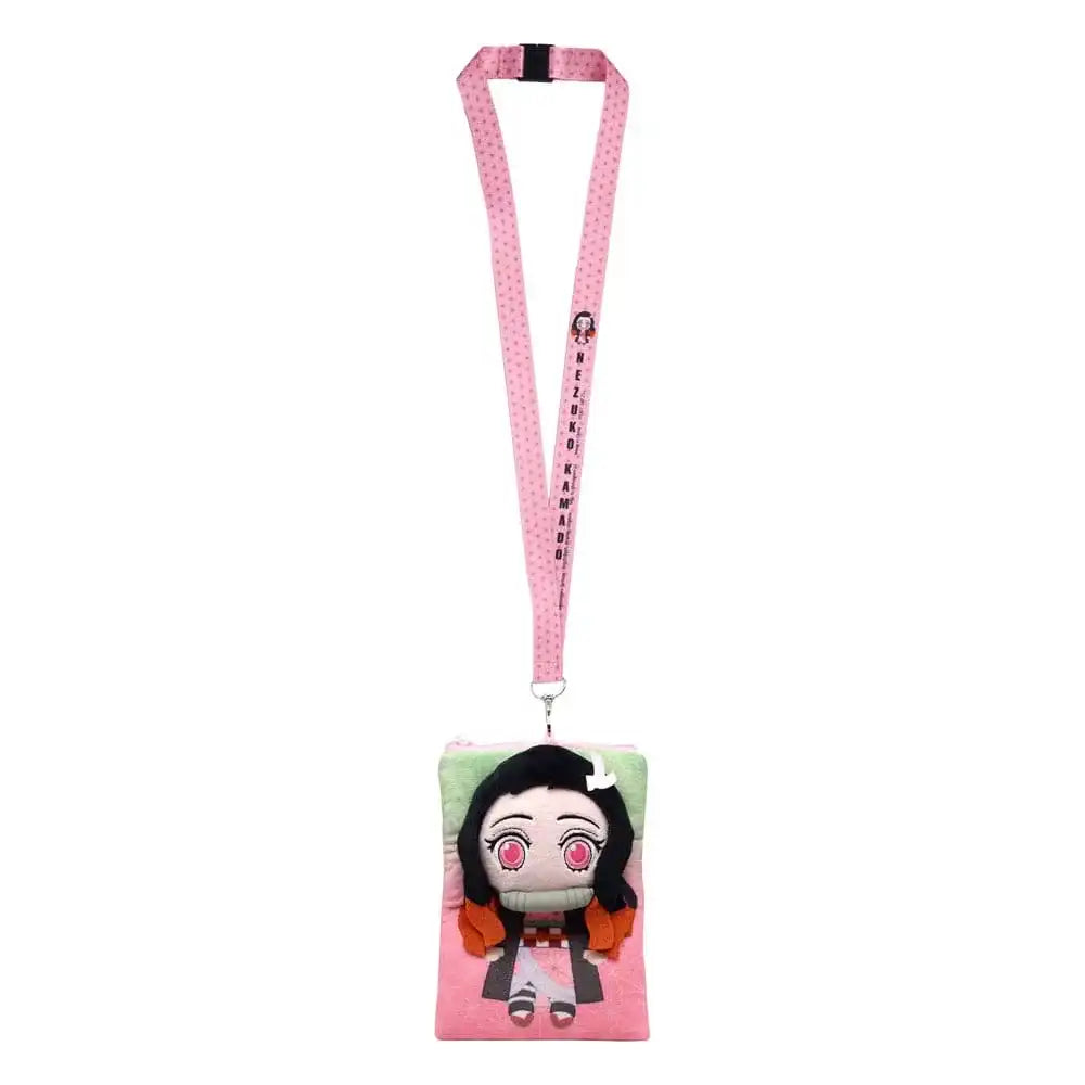 Demon Slayer: Kimetsu no Yaiba Schlüsselband Nezuko Deluxe mit Kartenhaltertasche - Smalltinytoystore