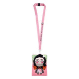 Demon Slayer: Kimetsu no Yaiba Schlüsselband Nezuko Deluxe mit Kartenhaltertasche - Smalltinytoystore