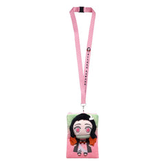 Demon Slayer: Kimetsu no Yaiba Schlüsselband Nezuko Deluxe mit Kartenhaltertasche - Smalltinytoystore