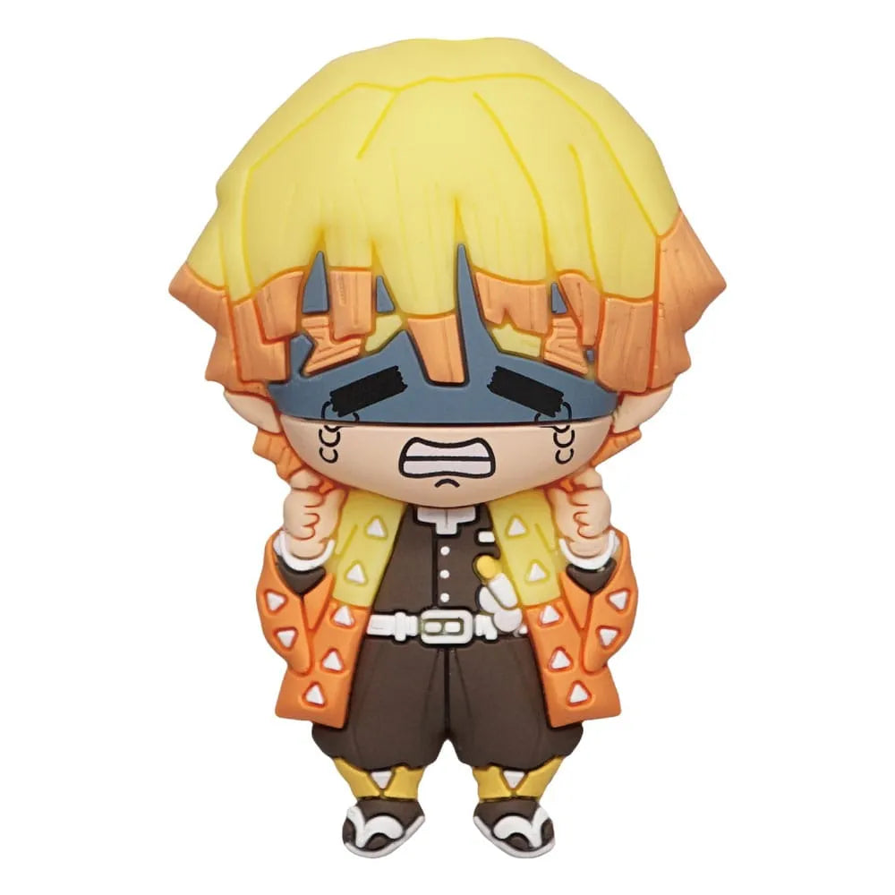 Demon Slayer: Kimetsu no Yaiba Soft Touch Magnet Zenitsu Agatsuma Crying - Smalltinytoystore