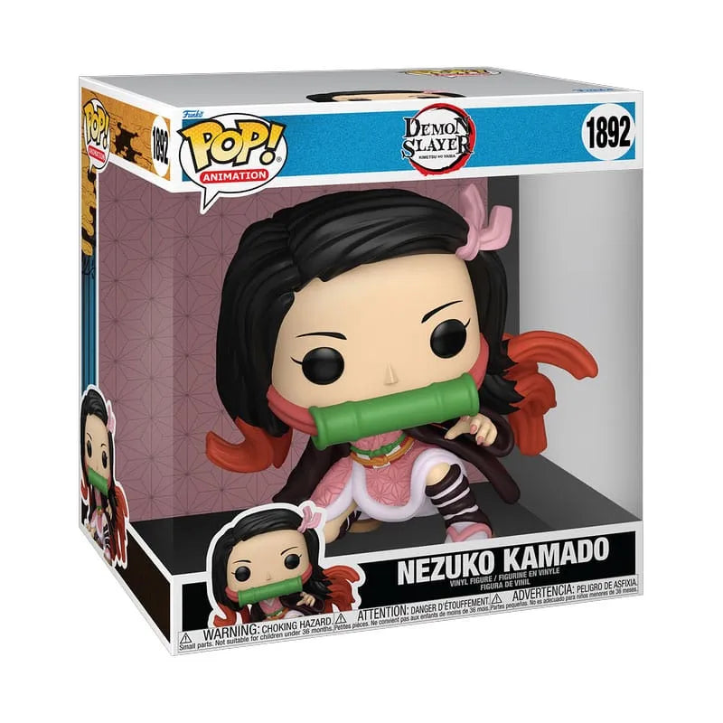 Demon Slayer: Kimetsu no Yaiba Super Sized Jumbo POP! Vinyl Figur Nezuko 25 cm - Smalltinytoystore