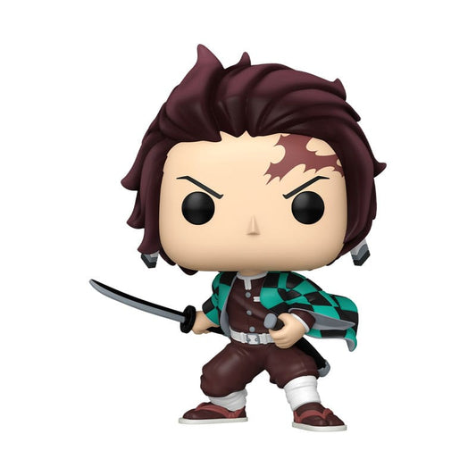 Demon Slayer: Kimetsu no Yaiba Super Sized Jumbo POP! Vinyl Figur Tanjiro 25 cm - Smalltinytoystore