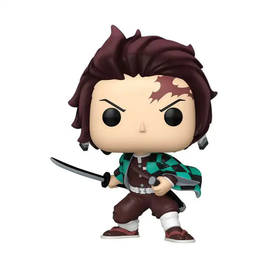 Demon Slayer: Kimetsu no Yaiba Super Sized Jumbo POP! Vinyl Figur Tanjiro 25 cm - Smalltinytoystore