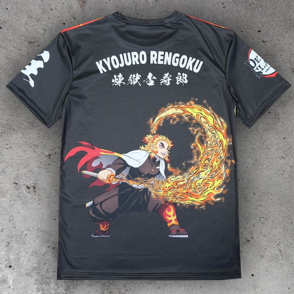 Demon Slayer: Kimetsu no Yaiba T-Shirt Kyojuro Rengoku Größe L - Smalltinytoystore