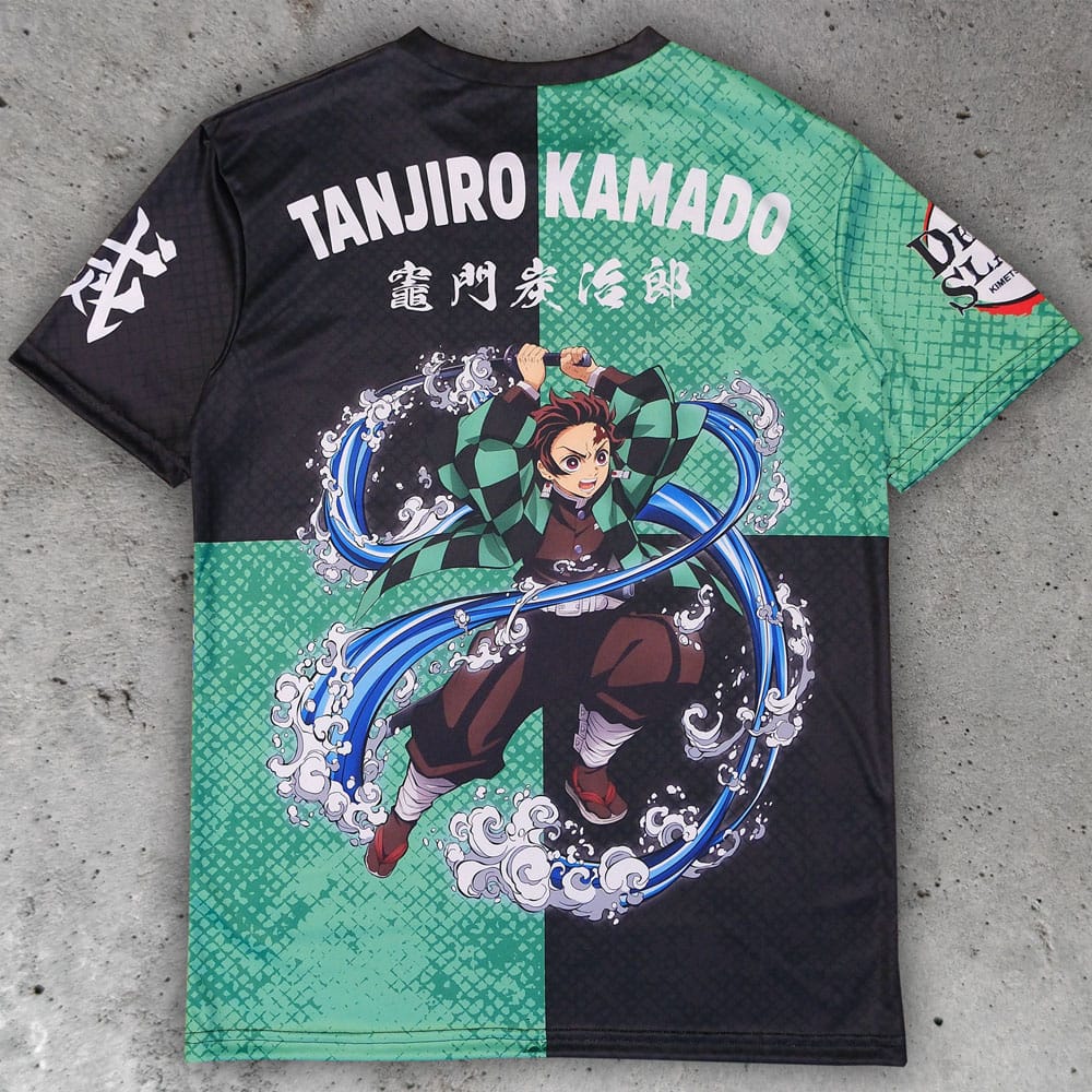 Demon Slayer: Kimetsu no Yaiba T-Shirt Tanjiro Kamado Größe XL - Smalltinytoystore