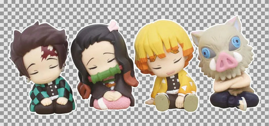 Demon Slayer: Kimetsu no Yaiba Twinchees Minifiguren Lil´Sleepers 5 cm Display (24) - Smalltinytoystore