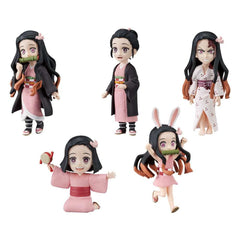 Demon Slayer: Kimetsu no Yaiba WCF Minifiguren 7 cm Nezuko Kamado Collection III Display (12) - Smalltinytoystore