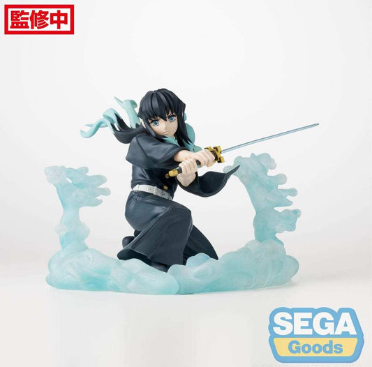 Demon Slayer: Kimetsu no Yaiba Xross Link Anime PVC Statue Muichiro Tokito Hashira Training Arc 11 cm - Smalltinytoystore