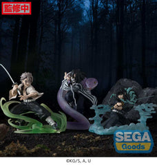 Demon Slayer: Kimetsu no Yaiba Xross Link Anime PVC Statue Obanai Iguro Hashira Training Arc 14 cm - Smalltinytoystore
