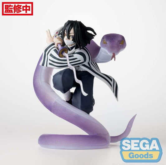 Demon Slayer: Kimetsu no Yaiba Xross Link Anime PVC Statue Obanai Iguro Hashira Training Arc 14 cm - Smalltinytoystore